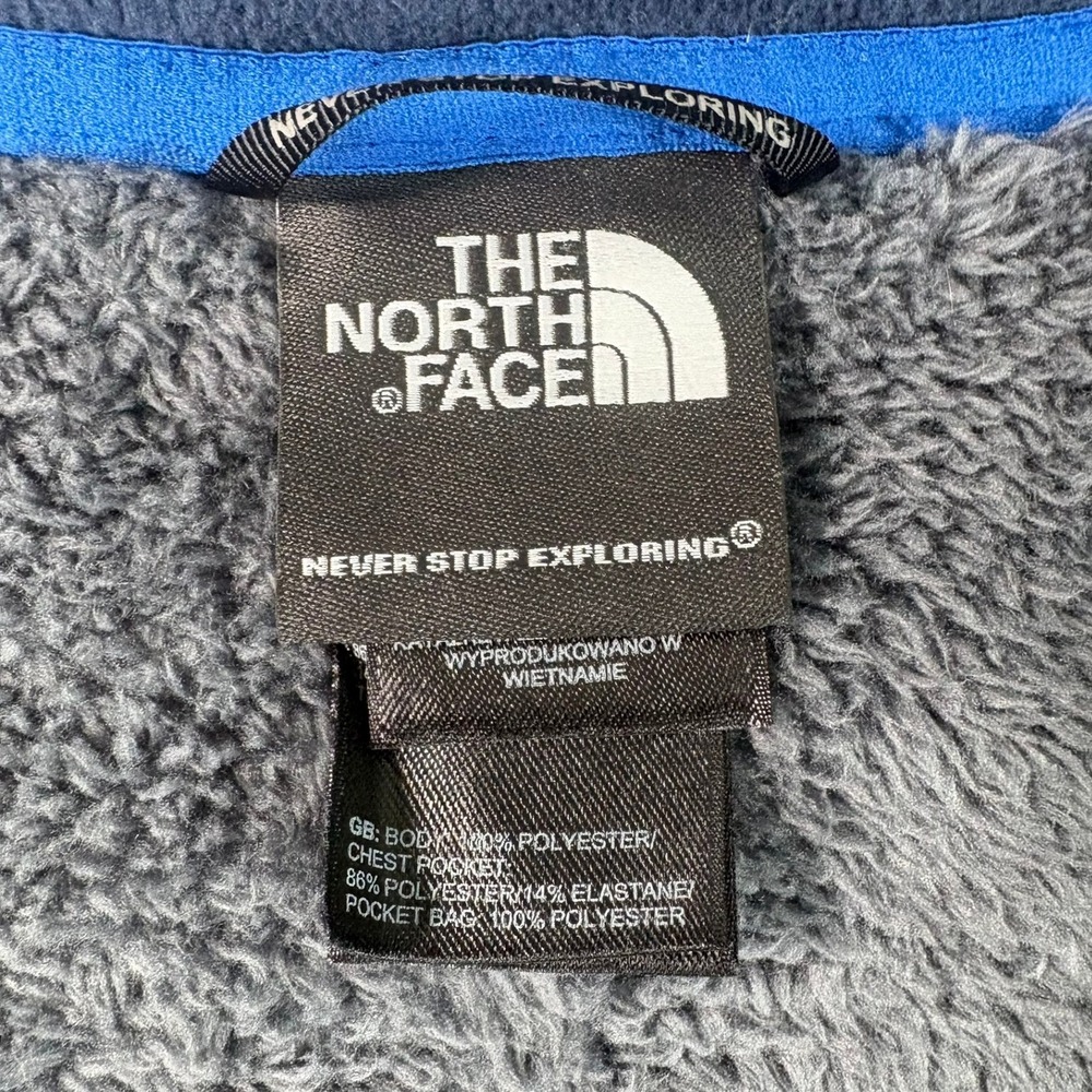The North Face Fleece Vest Mens XXL Gorpcore Navy Blue Full Zip Outdoor - Picture 2 of 7